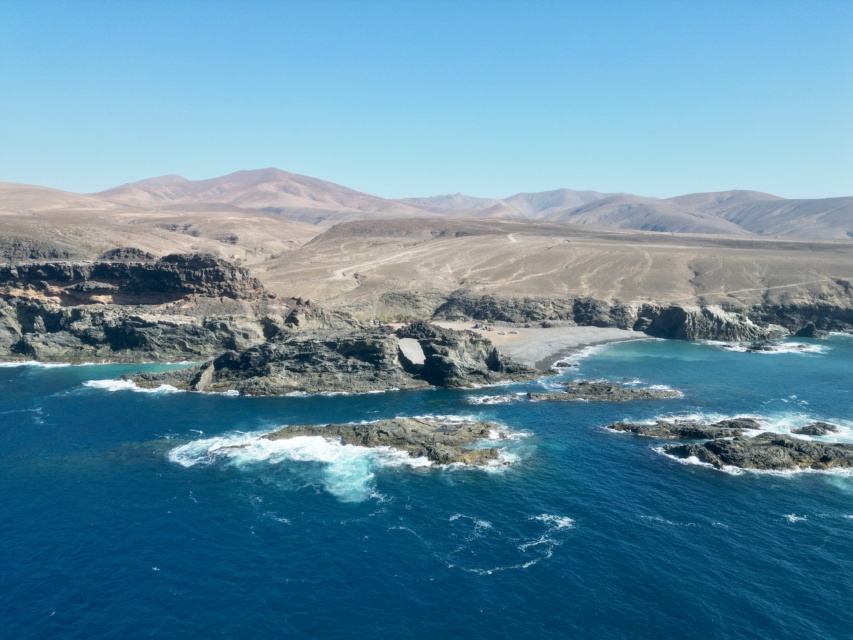 Arco del Jurado Fuerteventura Drone