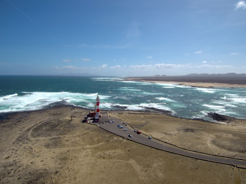 Faro Del Toston El Cotillo Drone