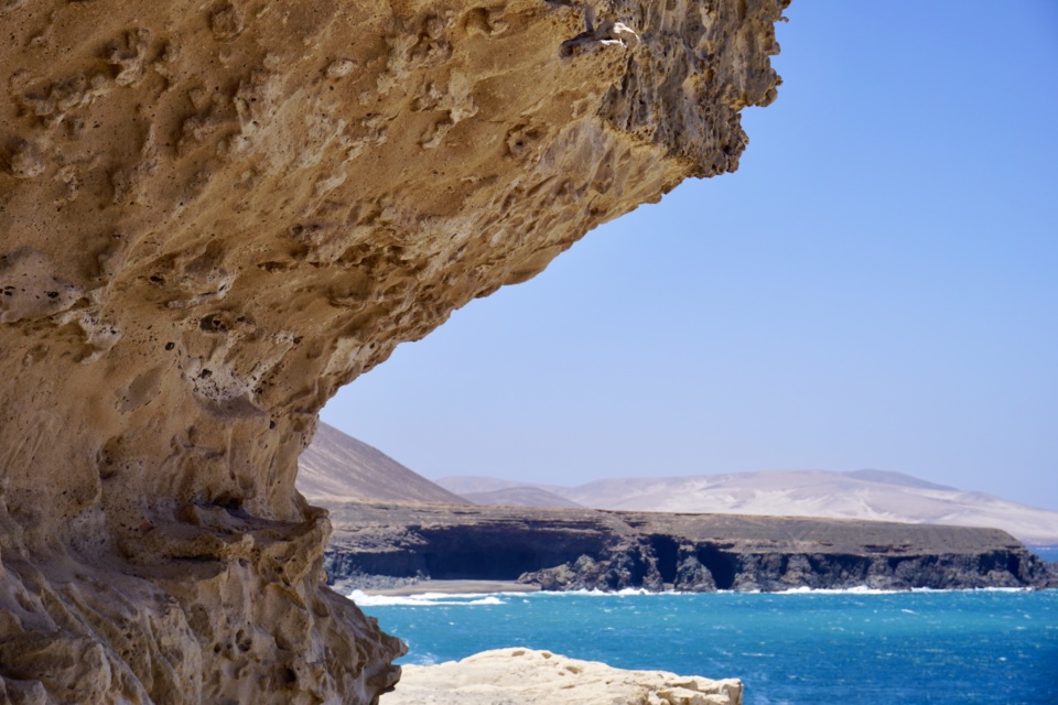Scogliera fossili Marini Ajuy Fuerteventura