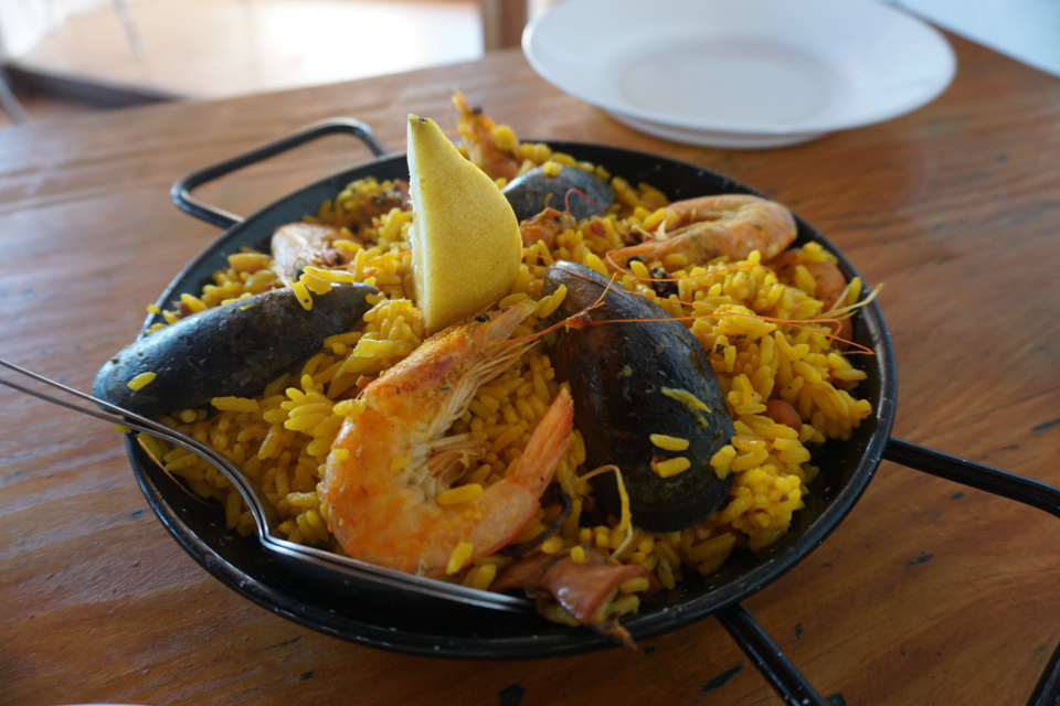 Paella isola do Lobos