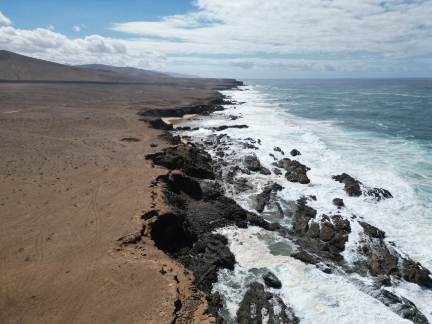 Playa de La Mujer Foto Drone